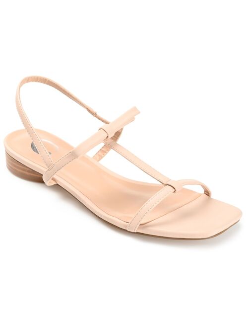 Journee Collection Zaidda Women's T-Strap Sandals