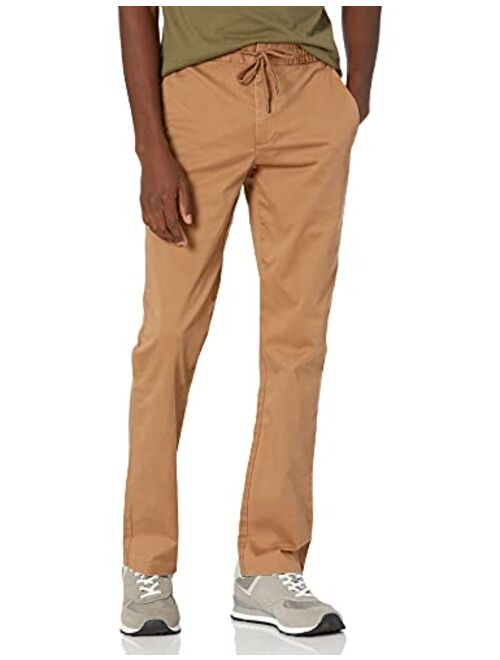 Goodthreads Men's Athletic-Fit Washed Chino Drawstring Pant