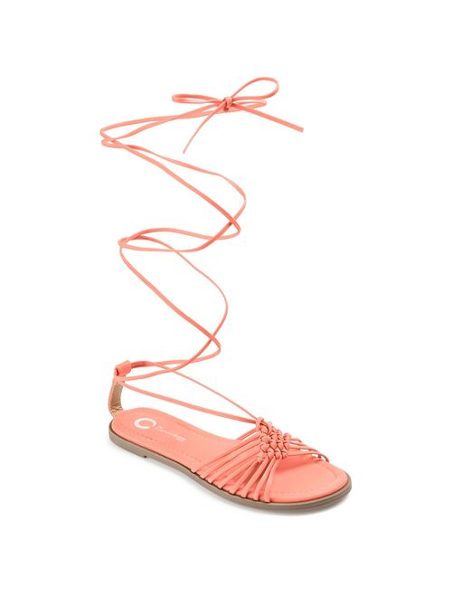 Journee Collection Jess Women's Lace-up Sandals