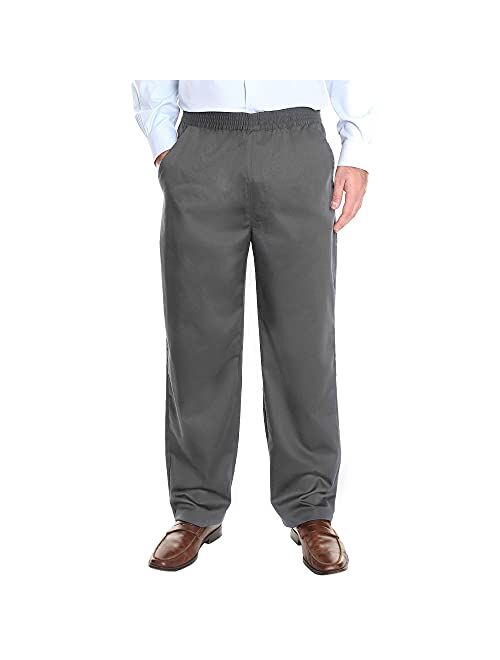 Ruxford Mens Elastic Waist Pants for Seniors - Adaptive Mens Pants for Elderly | Elastic Waist Pants for Men