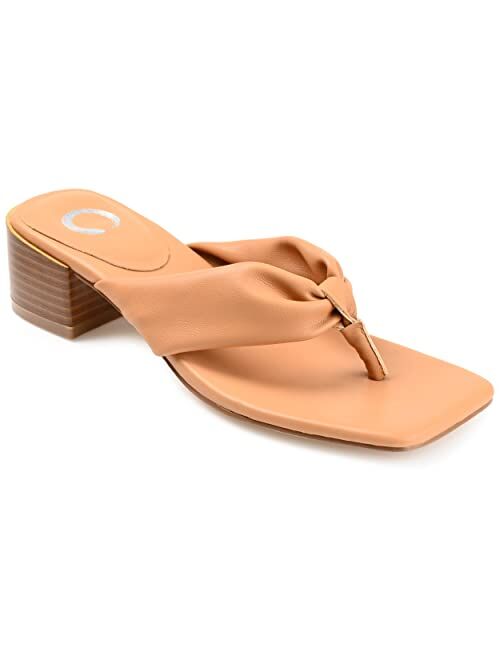 Journee Collection Seelah Women's Heeled Thong Sandals