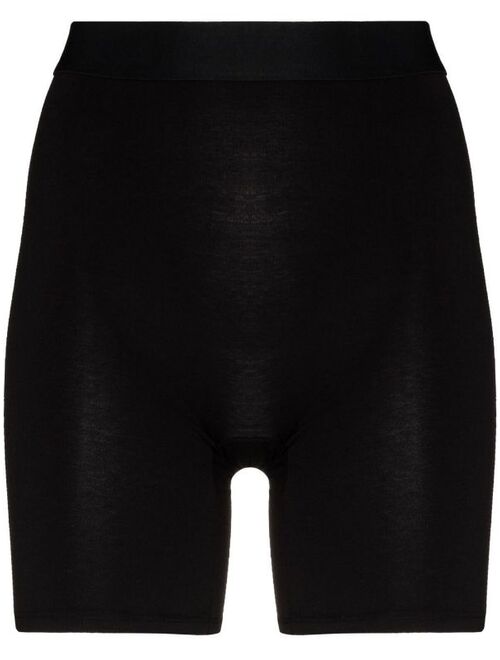 SPANX high-waisted stretch shorts