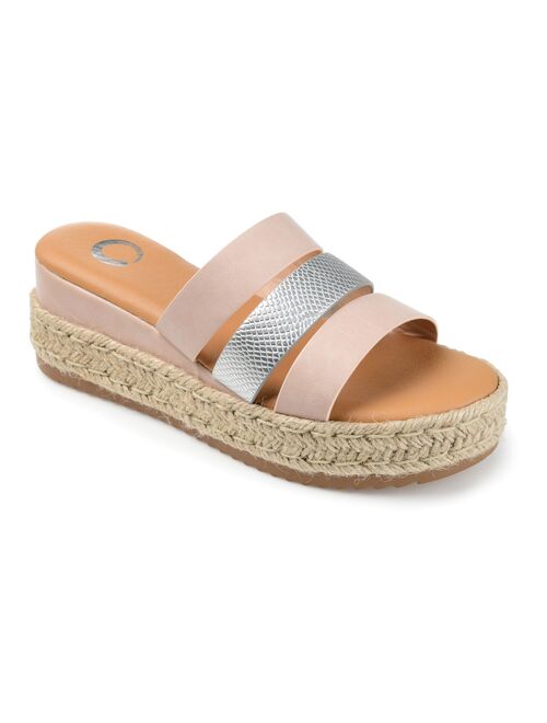 Journee Collection Whitty Women's Espadrille Wedge Sandals