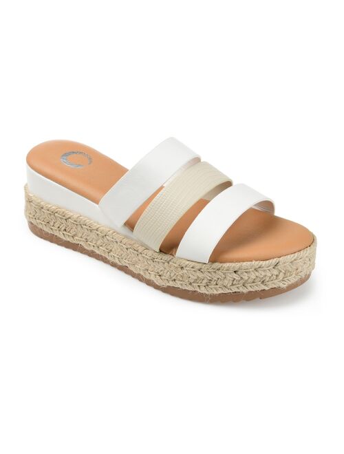 Journee Collection Whitty Women's Espadrille Wedge Sandals