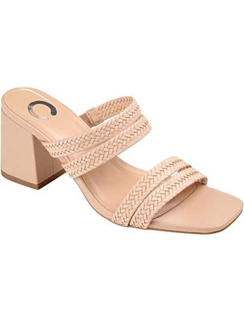 Journee Collection Natia Women's Block Heel Sandals