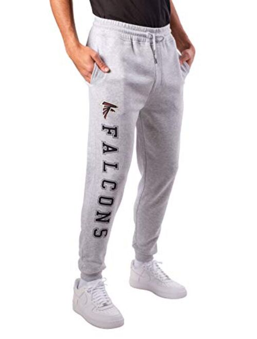 Ultra Game NFL Men's Active Soft Fleece Jogger Sweatpants