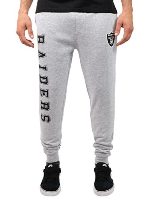 Ultra Game NFL Men's Active Soft Fleece Jogger Sweatpants