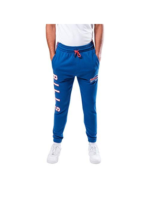 Ultra Game NFL Men's Active Soft Fleece Jogger Sweatpants