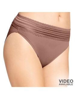 Women's Warners No Pinching. No Problems. Hi-Cut Lace Panty 5109J