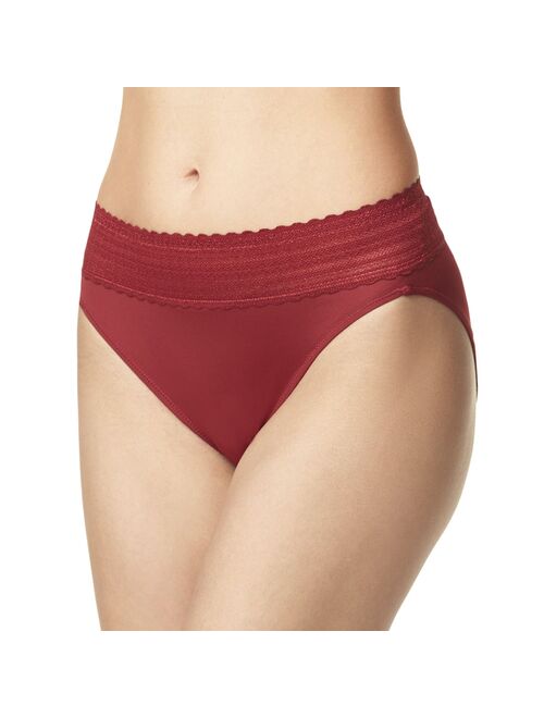 Warner's Women's Warners No Pinching. No Problems. Hi-Cut Lace Panty 5109J