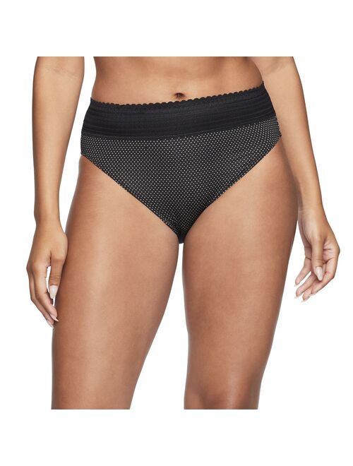 Warner's Women's Warners No Pinching. No Problems. Hi-Cut Lace Panty 5109J