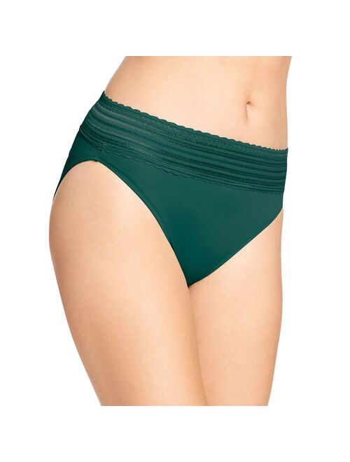 Warner's Women's Warners No Pinching. No Problems. Hi-Cut Lace Panty 5109J