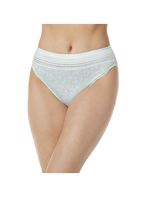 Warner's Women's Warners No Pinching. No Problems. Hi-Cut Lace Panty 5109J