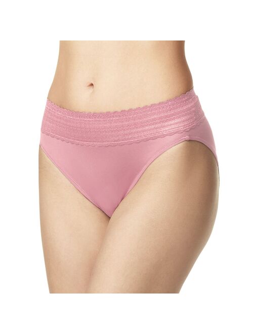 Warner's Women's Warners No Pinching. No Problems. Hi-Cut Lace Panty 5109J