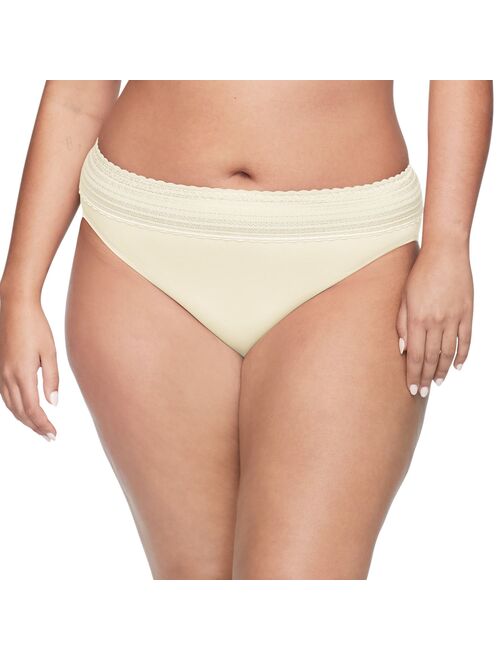 Warner's Women's Warners No Pinching. No Problems. Hi-Cut Lace Panty 5109J