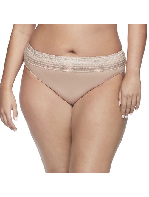 Warner's Women's Warners No Pinching. No Problems. Hi-Cut Lace Panty 5109J