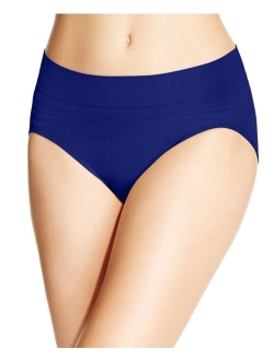 Warners No Pinching No Problem Seamless Striped Hi-Cut Panty RT5501P