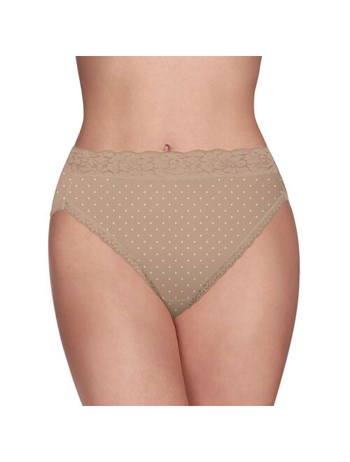 Women's Vanity Fair Flattering Lace Hi-Cut Panty 13280