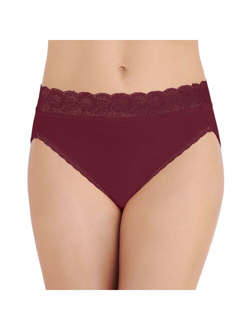 Women's Vanity Fair Flattering Lace Hi-Cut Panty 13280