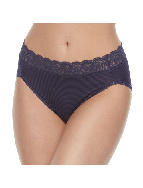 Women's Vanity Fair Flattering Lace Hi-Cut Panty 13280