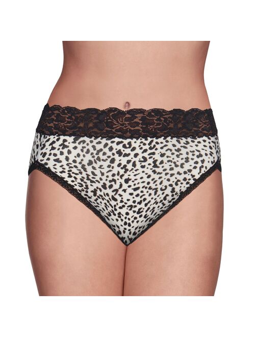 Women's Vanity Fair Flattering Lace Hi-Cut Panty 13280