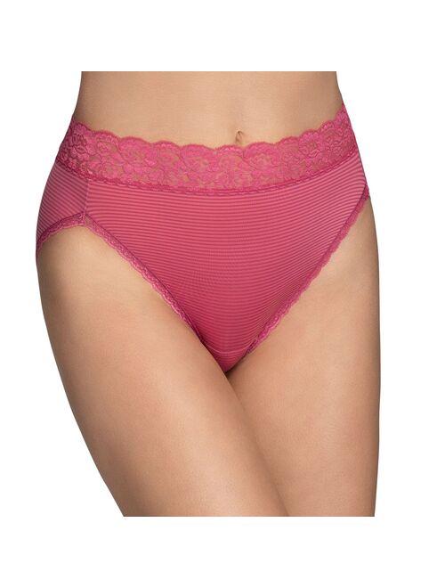 Women's Vanity Fair Flattering Lace Hi-Cut Panty 13280