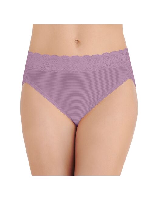 Women's Vanity Fair Flattering Lace Hi-Cut Panty 13280