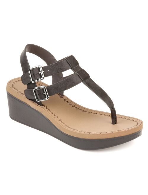 Journee Collection Bianca Women's Wedge Sandals