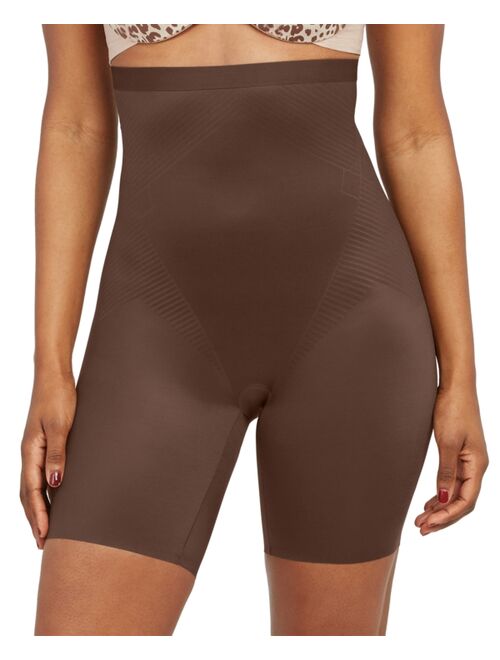 SPANX Women's Thinstincts 2.0 High-Waisted Mid-Thigh Shaper Shorts 10233R