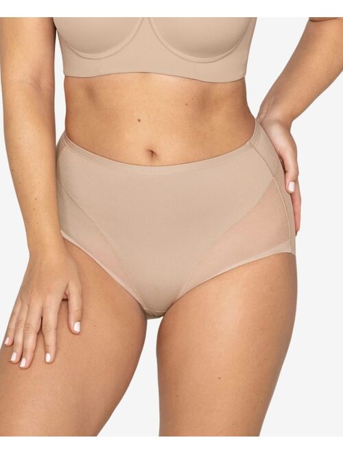 Leonisa Women's Light Control Mesh-Panel Brief