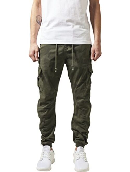 Urban Classics Mens Camo Cargo Jogging Pants