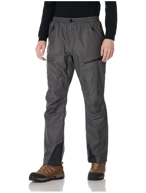 5Oaks Men's Waterproof Comfort-Fit Rain Over Pants