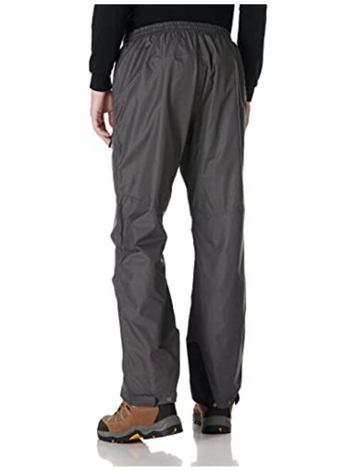 5Oaks Men's Waterproof Comfort-Fit Rain Over Pants