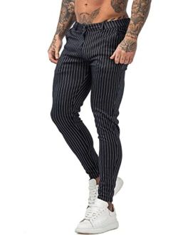 Mens Casual Pants with Pockets Chinos Pants Men Slim Fit