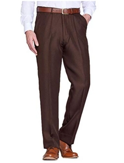 Chums | Mens | Stretch Waist Formal Smart Work Trouser Pants Hidden Elasticated Trousers |