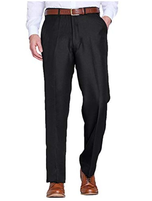 Chums | Mens | Stretch Waist Formal Smart Work Trouser Pants Hidden Elasticated Trousers |