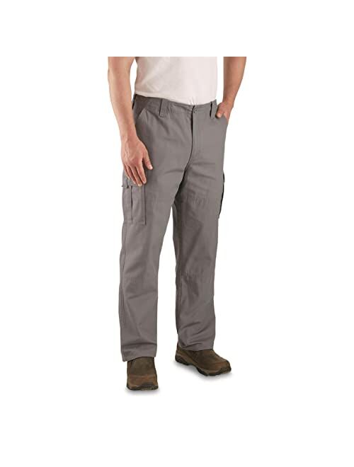 Guide Gear Men's Flannel-Lined Cotton Cargo Pants