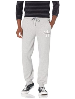 Men's Monogram Logo Jogger Sweatpants