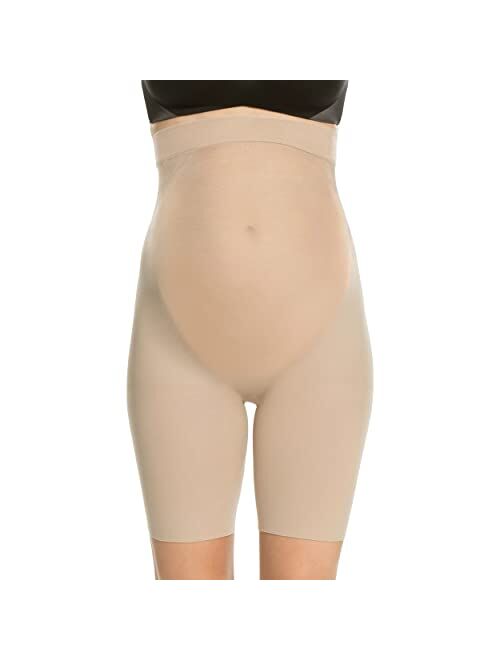 Pregnology Maternity Shapewear for Dresses Pregnancy Underwear Prevent Chaffing Back Support High Waisted Mid-Thigh