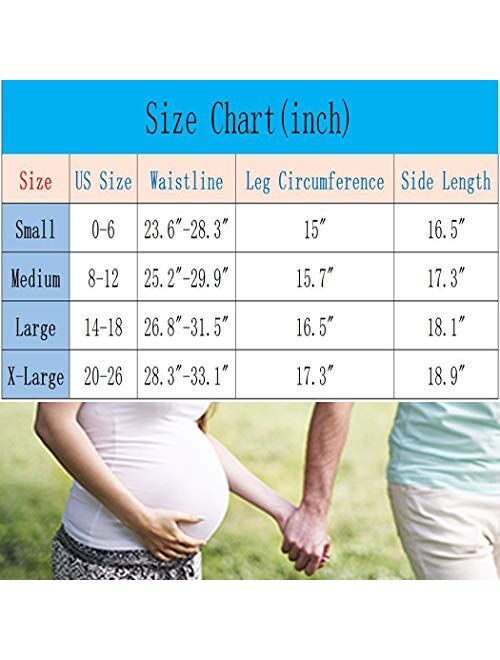 FUTATA Maternity Shapewear for Belly Support, Seamless High Waisted Mid-Thigh Pregnancy Underwear Prevent Chaffing