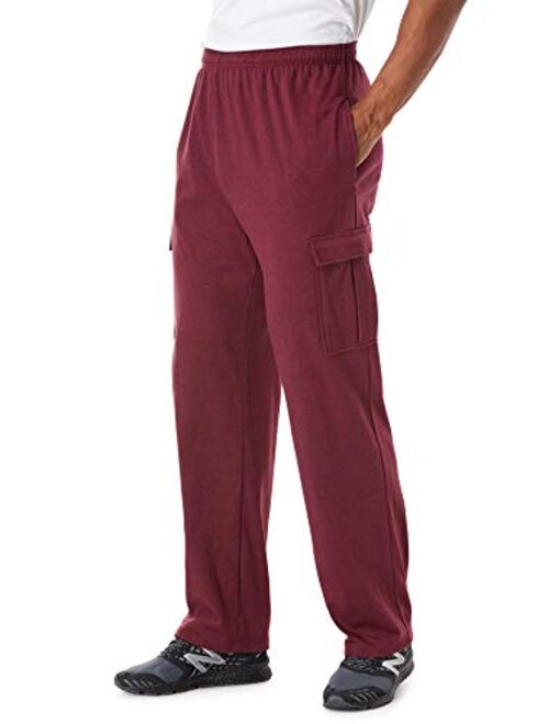 KingSize Men's Big & Tall Lightweight Cargo Sweatpants