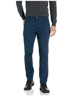 Buttoned Down Men's Straight-Fit 5-Pocket Easy Care Stretch Twill Chino Pant