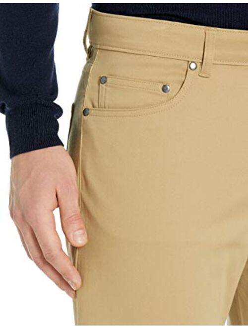 Buttoned Down Men's Straight-Fit 5-Pocket Easy Care Stretch Twill Chino Pant