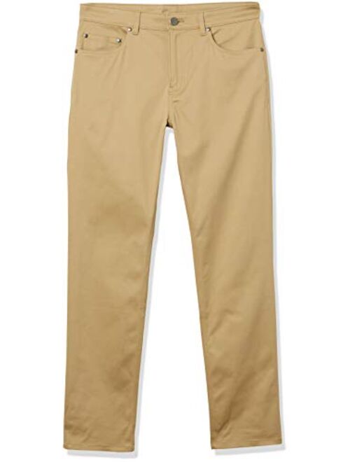 Buttoned Down Men's Straight-Fit 5-Pocket Easy Care Stretch Twill Chino Pant