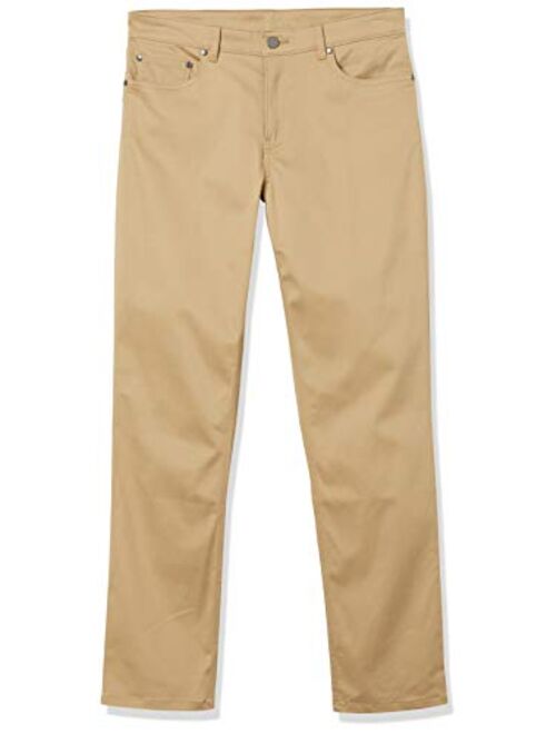 Buttoned Down Men's Straight-Fit 5-Pocket Easy Care Stretch Twill Chino Pant