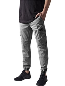 Urban Classics Washed Cargo Twill Jogging Pants Streetwear Pantalone Tuta Uomo