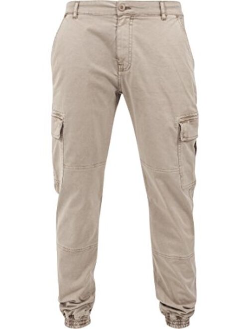 Urban Classics Washed Cargo Twill Jogging Pants Streetwear Pantalone Tuta Uomo