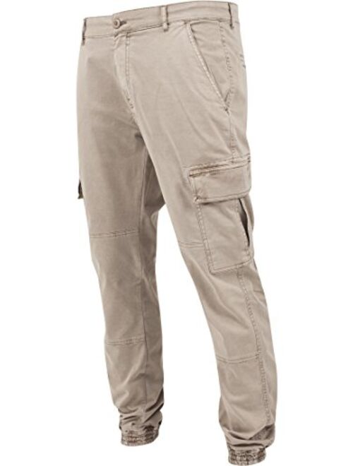 Urban Classics Washed Cargo Twill Jogging Pants Streetwear Pantalone Tuta Uomo