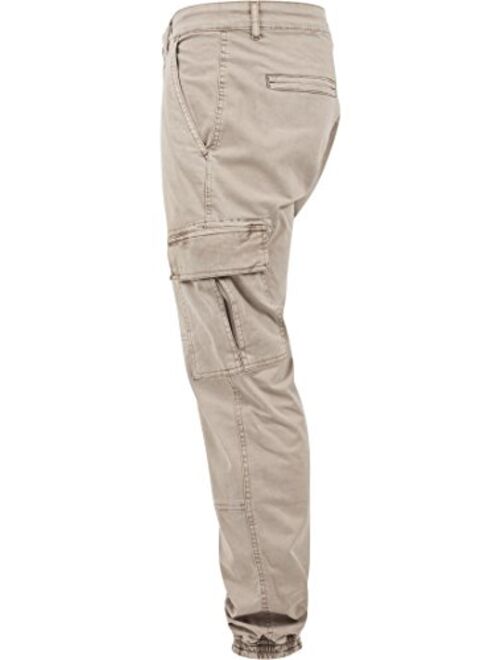 Urban Classics Washed Cargo Twill Jogging Pants Streetwear Pantalone Tuta Uomo