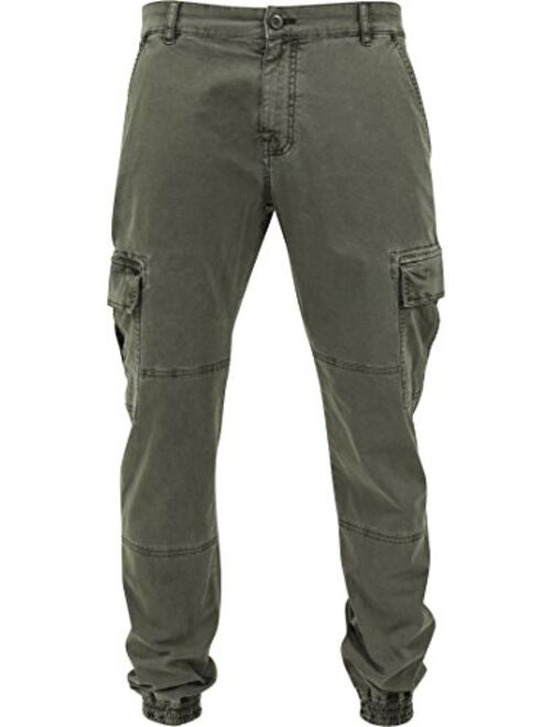 Urban Classics Washed Cargo Twill Jogging Pants Streetwear Pantalone Tuta Uomo